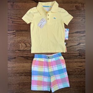 NWT! Tommy Bahama 2T toddler boys 2-piece set